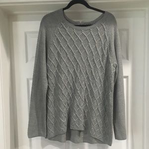 Gray Knit Sweater